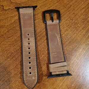 Brown  Watch Band For Apple Watch
